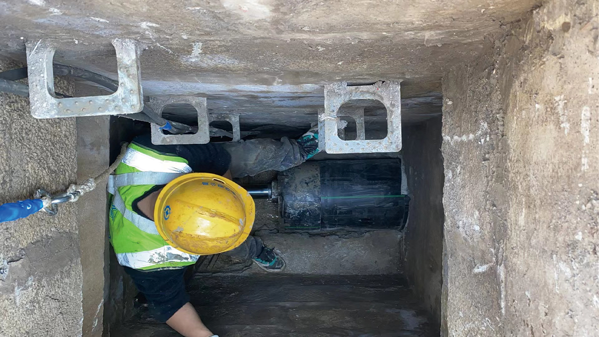 库车HDPE短管内衬法